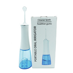 มือถือแบบชาร์จไฟทันตกรรมไฟฟ้าอากาศ Flosser พลังงานไร้สาย Irrigator น้ำในช่องปากทำความสะอาดฟัน Flosser น้ำ