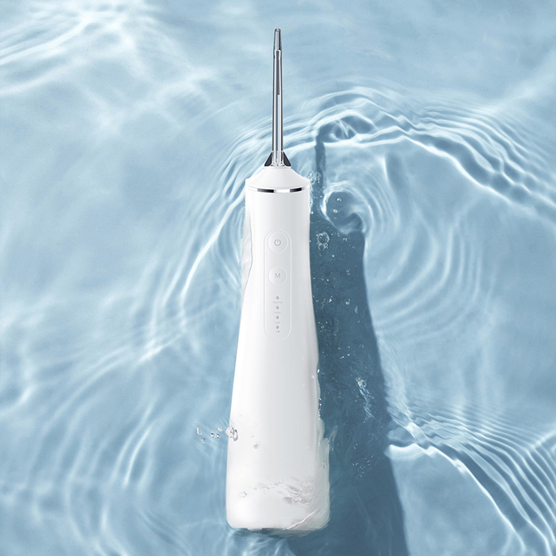 IPX7 บ้านและการเดินทางน้ำยาขจัดคราบจุลินทรีย์ทันตกรรม Irrigator น้ำมืออาชีพ Flosser