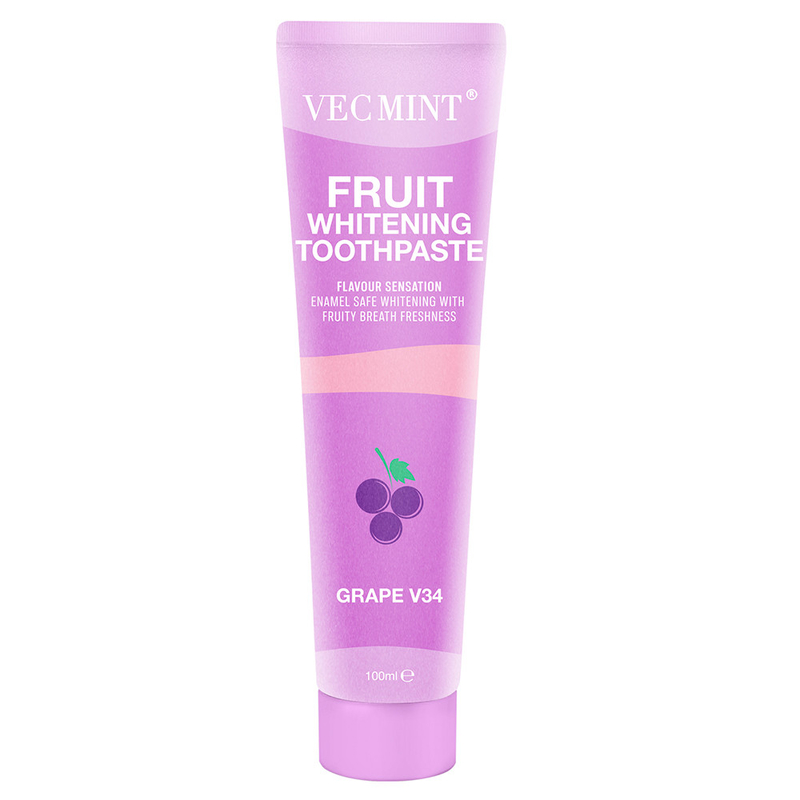 Herbal Fruit Whitening Toothpaste for Adults Customized Oem สูตรขาวฟันแบบอ่อนโยน