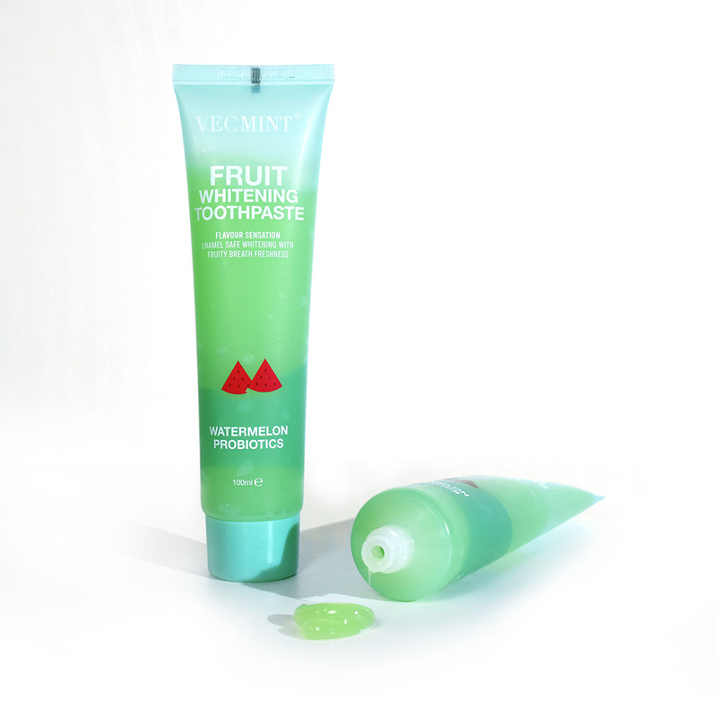 VEC MINT 100 ml รสผลไม้ การทําสีฟัน การทําความสะอาดพื้นฐาน การดูแลปาก