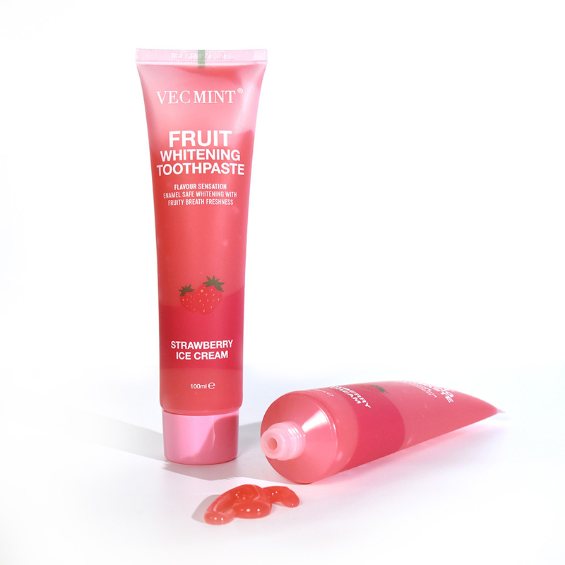 VEC MINT 100 ml รสผลไม้ การทําสีฟัน การทําความสะอาดพื้นฐาน การดูแลปาก