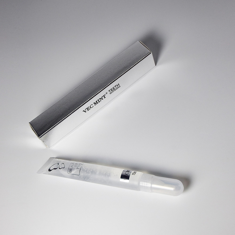 สูตรผสมผสมส่วนตัว สีขาวฟัน 15% คาร์บามิดเพอร์ออกไซด์ เจล สีขาวยิ้ม เจลขาวฟัน