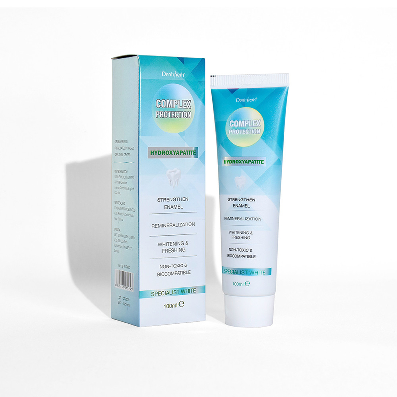 DENTIFRESH 100 กรัม น้ํามันไฮโดรคเซียปาไทต์ น้ํามันเห็ด น้ํามันเห็ด น้ํามันเห็ด น้ํามันเห็ด สําหรับผู้ใหญ่ น้ํามันเห็ด น้ํามันเห็ด Logo Custom