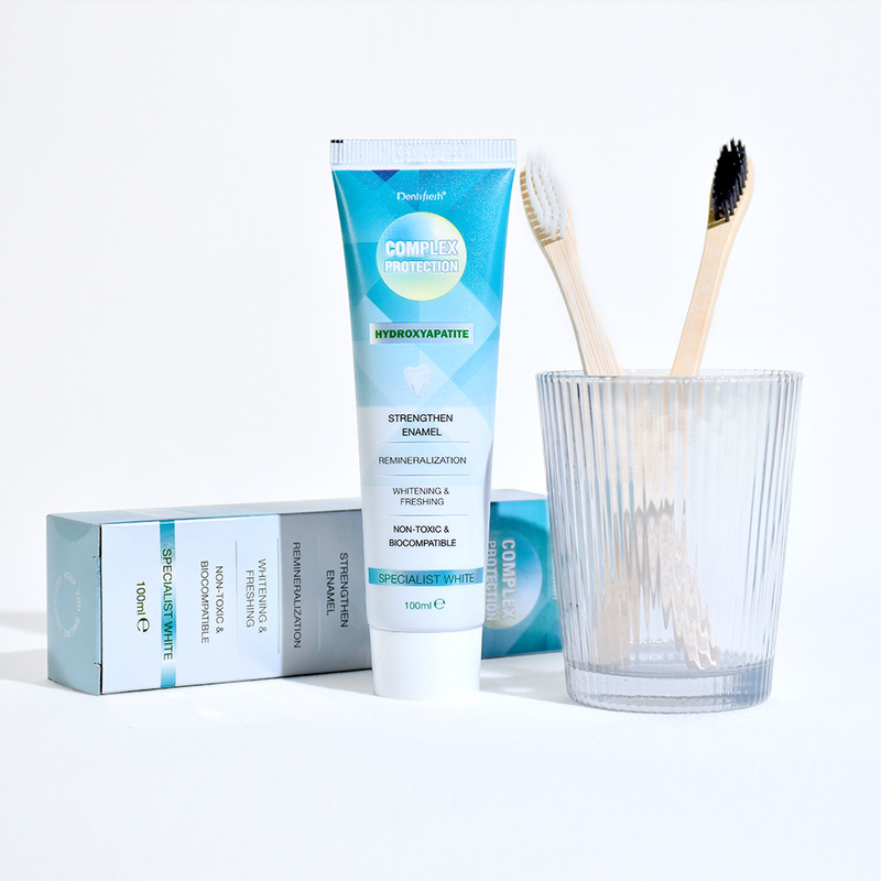 DENTIFRESH 100 กรัม น้ํามันไฮโดรคเซียปาไทต์ น้ํามันเห็ด น้ํามันเห็ด น้ํามันเห็ด น้ํามันเห็ด สําหรับผู้ใหญ่ น้ํามันเห็ด น้ํามันเห็ด Logo Custom