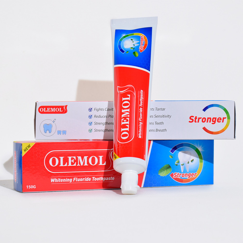 Olemol ใหม่ 150g ยาสีฟันจากสมุนไพร - อาหารจากสมุนไพรธรรมชาติเพื่อฟันแข็งแรงและยางเขี้ยวแข็งแรง