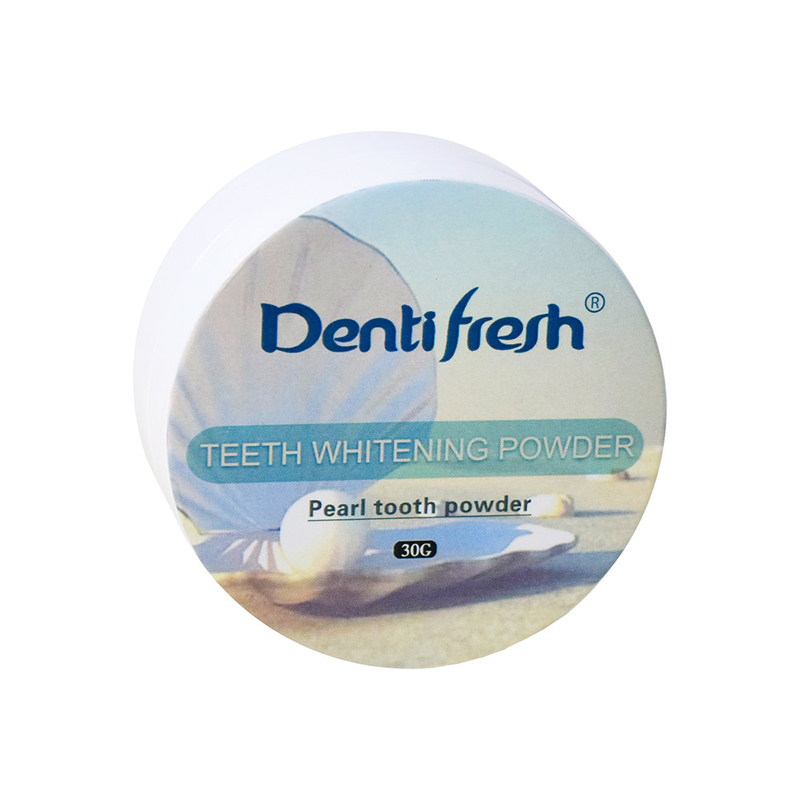 DentiFresh Toner ฟันสีม่วง - สีปรับสีทันที สับฟันขาว 30 กรัม