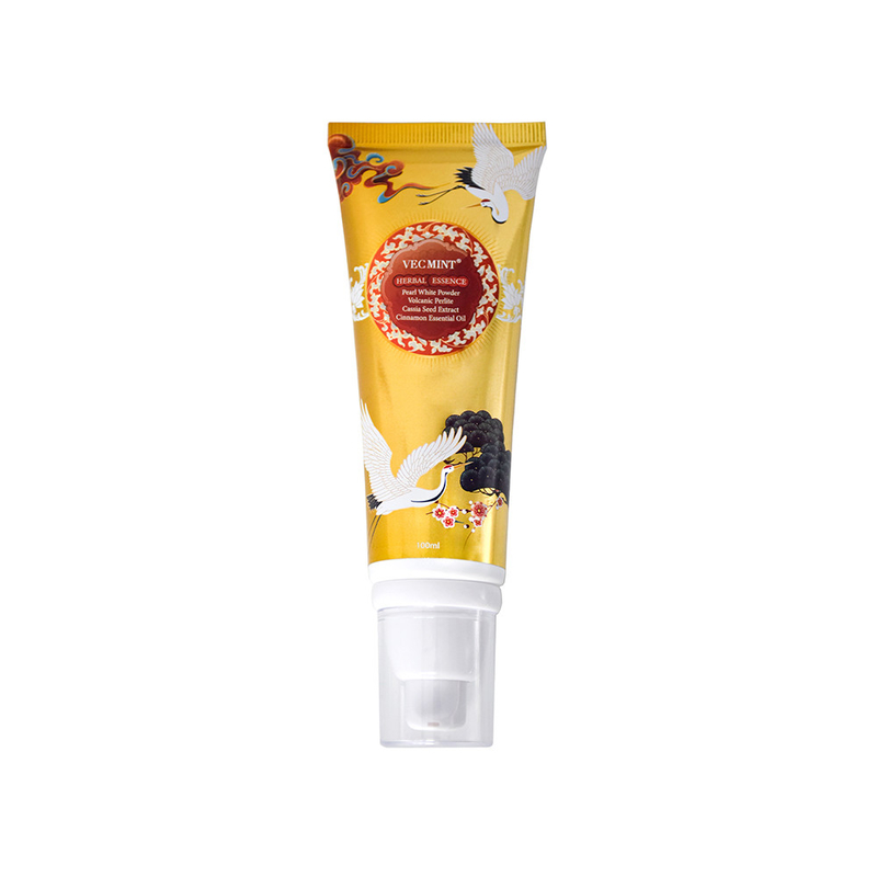 VECMINT ยาสีฟัน 100 ml- Pearl - สูตรผสมผิวขาวด้วยรากคอปติส และสารสกัดจาก Camellia Sinensis