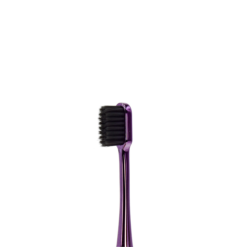 VECMINT สีม่วง แปรงฟันผู้ใหญ่ สีสูง: การ ออกแบบ ที่ สวยงาม สําหรับ การ ปกปัก ช่อง ปาก ที่ ดี ที่ สุด สําหรับ การ ใช้ ทุก วัน