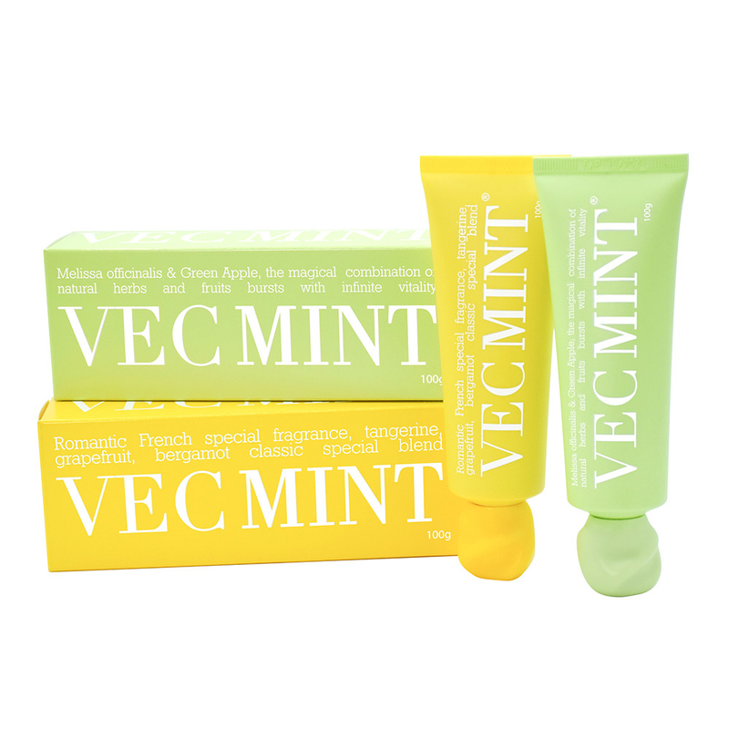 100 กรัม ผงฟัน VECMINT ขายร้อน: กลิ่นอร่อยจากฝรั่งเศส