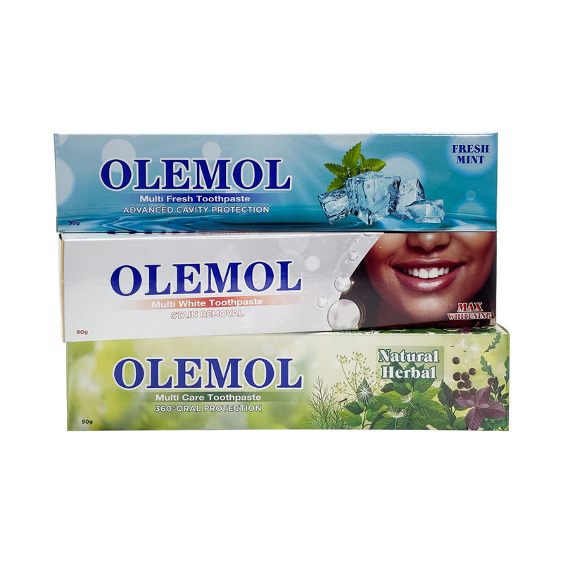 ยาสีฟันสมุนไพรธรรมชาติ OLEMOL Multi Care ขนาด 140 กรัม - ผลิตภัณฑ์ดูแลสุขอนามัยช่องปาก ปกป้องช่องปาก 360 องศา สำหรับการดูแลช่องปากประจำวัน