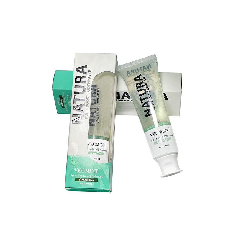NATURA VECMINT ยาสีฟันเสริมรอยยิ้ม - แรมชาเขียวธรรมชาติจากพืช