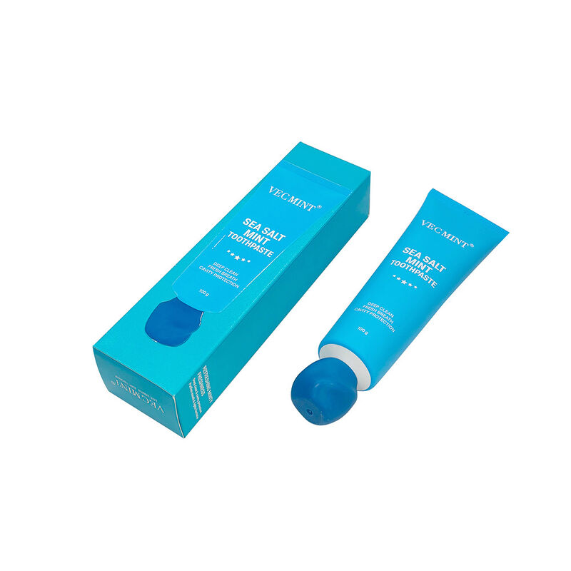 VECMINT 100 กรัม น้ําตาลทะเล น้ําปุ๋ยแป้งฟัน - ฟันสะอาดลึกและหายใจสด การดูแลฟัน