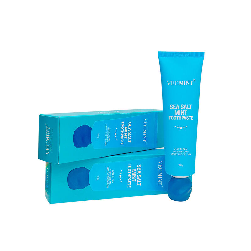 VECMINT 100 กรัม น้ําตาลทะเล น้ําปุ๋ยแป้งฟัน - ฟันสะอาดลึกและหายใจสด การดูแลฟัน