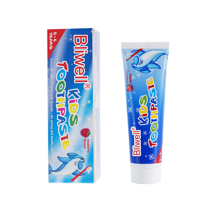 การป้องกันโพรงฟัน 50G ODM ยาสีฟันสำหรับเด็กออร์แกนิกสำหรับเด็กอายุ 9 เดือน