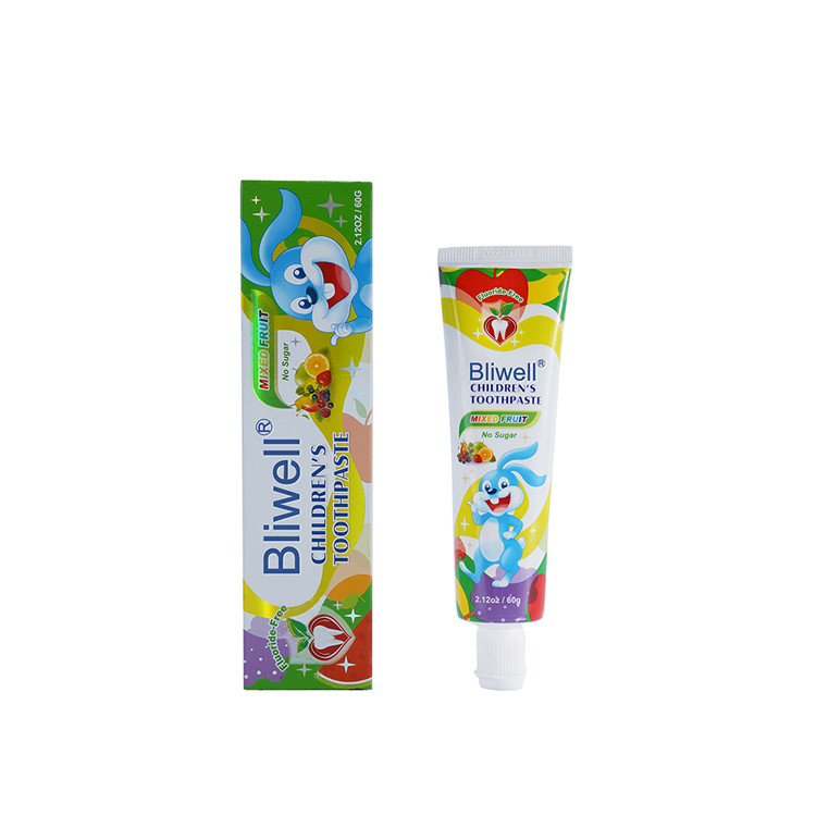 125g kids ยาสีฟันรส Bubble Gum สำหรับเด็ก กลืนได้อย่างปลอดภัย OEM