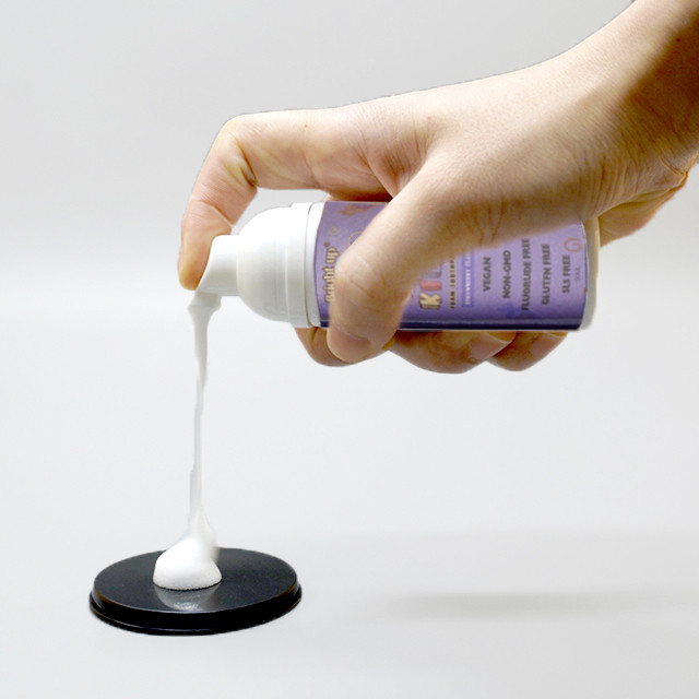 Fluoride Free 50ML ยาสีฟันเด็กออร์แกนิกสีขาวสำหรับเด็กอายุ 12 ปี